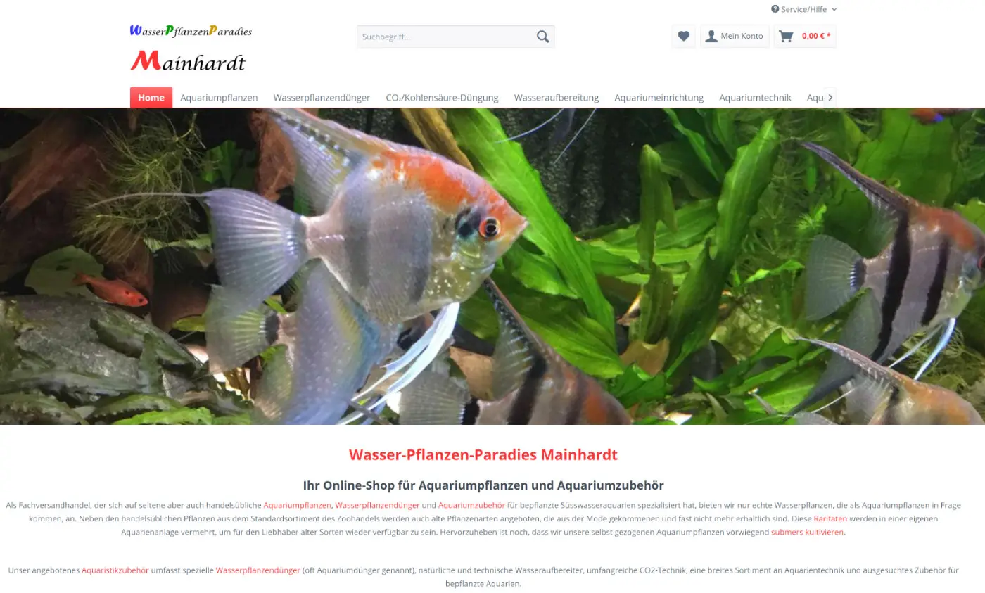 Wasserpflanzenparadies - Onlineshop - Aquariumpflanzen online kaufen